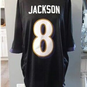 Nike Lamar Jackson Baltimore Ravens Black Speed Machine Limited Jersey Size 3XL